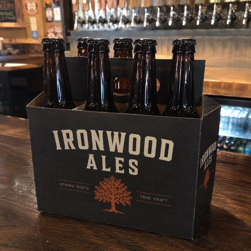 Branded six pack carriers with logo
