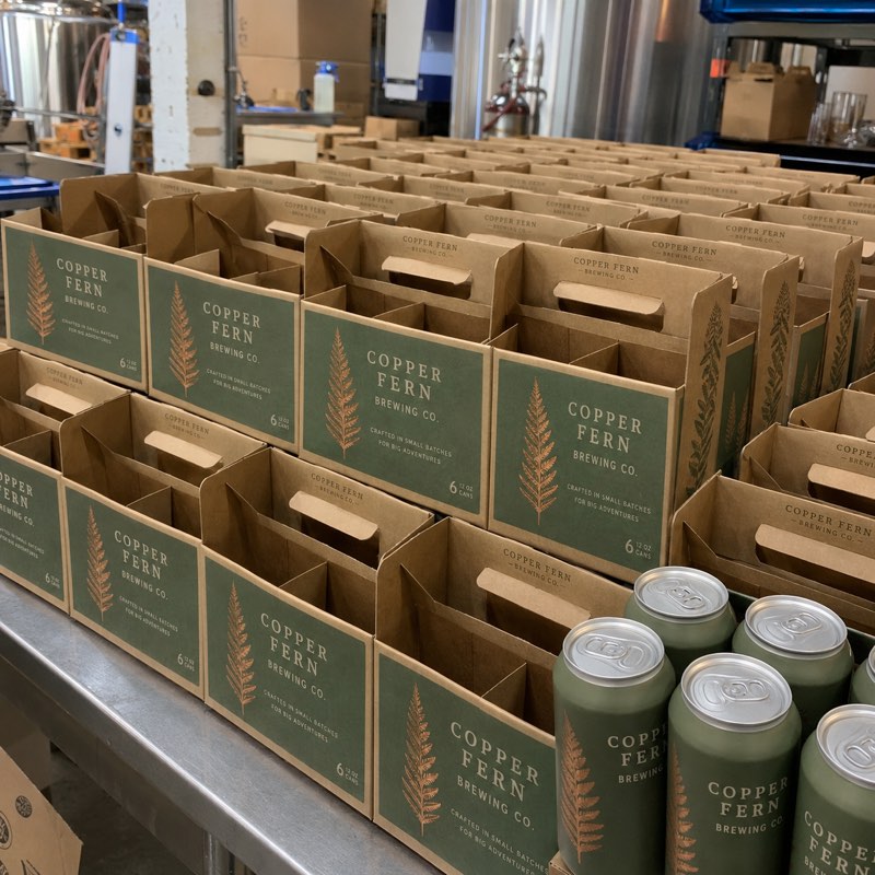 Custom printed six pack carriers in bulk