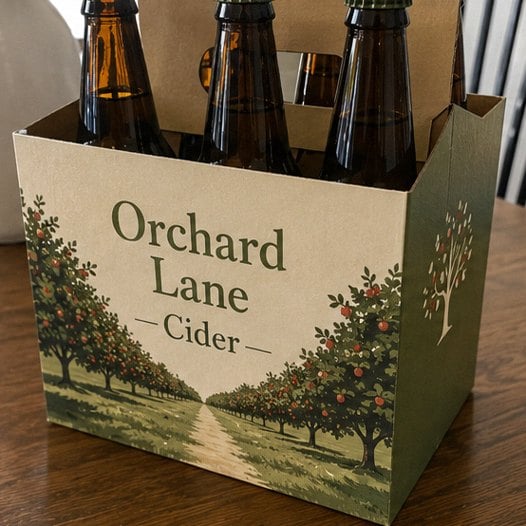 Personalized six pack carriers — customer photo