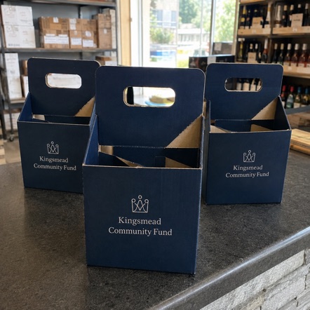 Customized six pack carriers for distributors and retailers